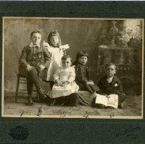 Gordon Douglas, Mary Douglas, Kenneth Douglas, Billy Douglas and Jimmy Douglas